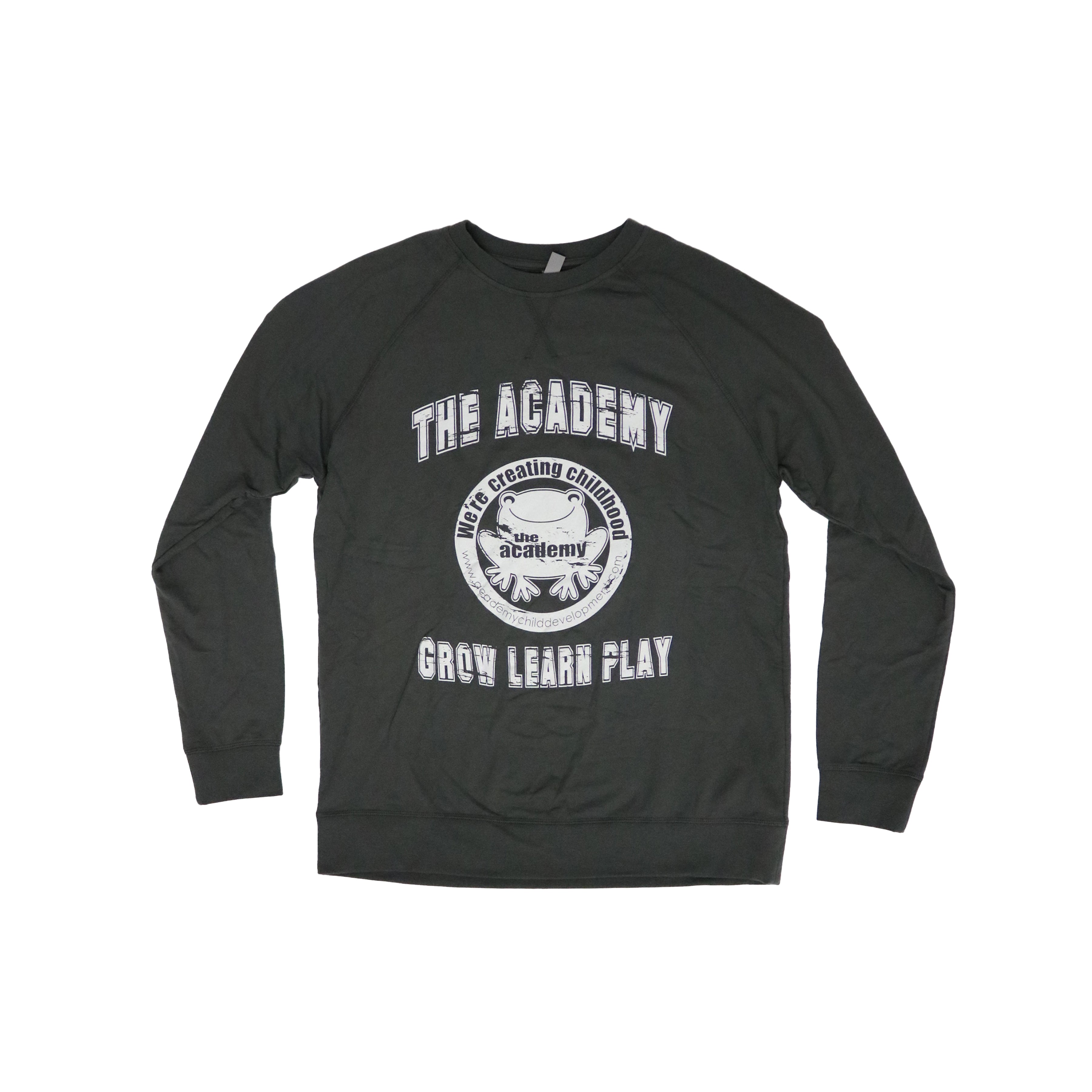 Lightweight Grow Learn Play Crewneck Sweatshirt