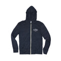 Front Chest Logo Zip Hoodie
